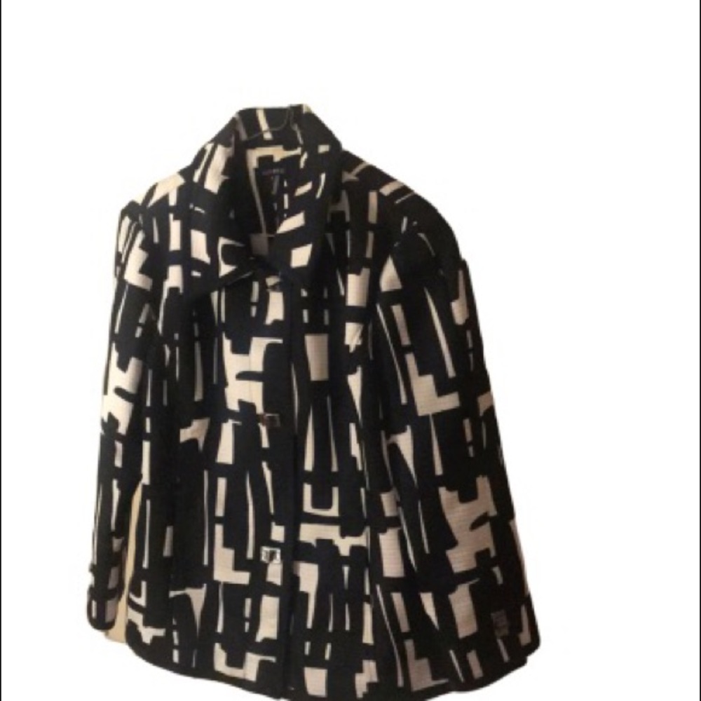 Women’s Jacket Black and white Size 8